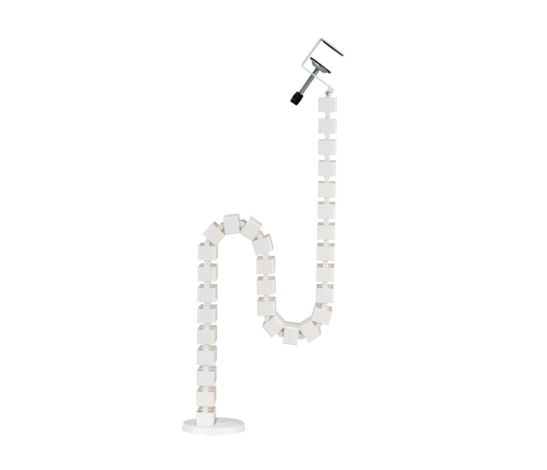 Silver Monkey Biurko elektryczne ED-120 white + Prowadnica kablowa EE-120 - 1351455 - zdjęcie 7